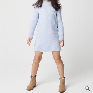 J. Crew Factory Soft Blue Kids Dress